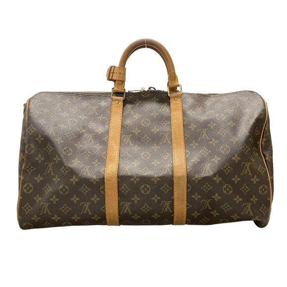LOUIS VUITTON Keepall Bandouliere 50 Monogram - Boston Bag 615-080125 - Picture 2 of 14